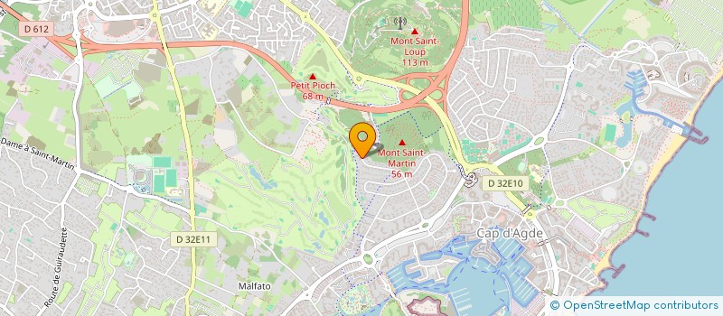 localisation de l'entreprise IMMO 3  AGDE