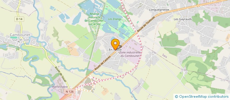 localisation de l'entreprise IMMO 3  CAMBOUNET-SUR-LE-SOR