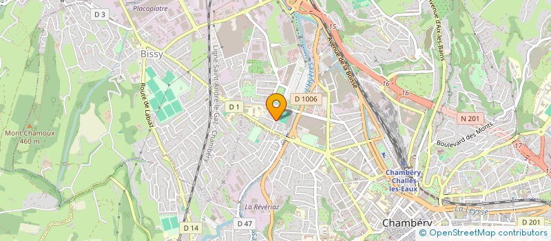 localisation de l'entreprise IMMO 3 à CHAMBERY