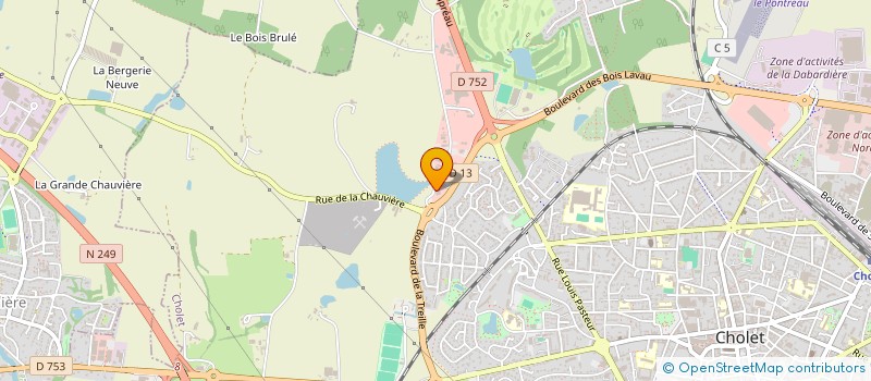 localisation de l'entreprise IMMO 3 CHOLET à CHOLET