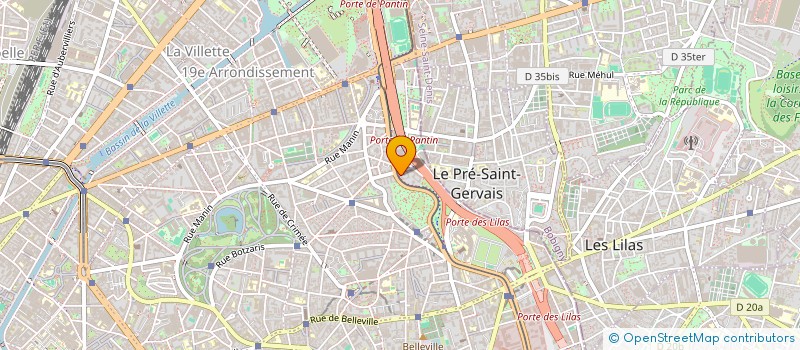 localisation de l'entreprise IMMO 30 FINANC à PARIS
