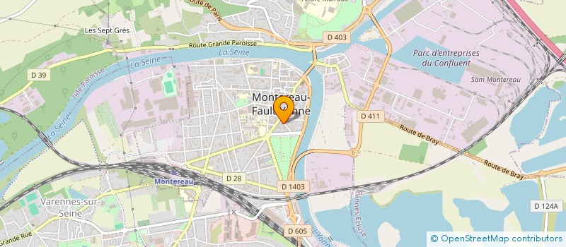 localisation de l'entreprise IMMO 3000 à MONTEREAU-FAULT-YONNE