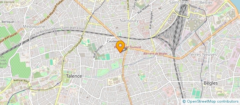 localisation de l'entreprise IMMO 3000 à TALENCE