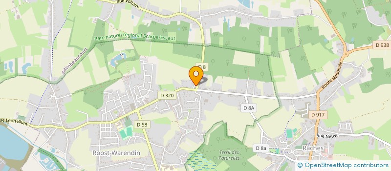 localisation de l'entreprise IMMO 3000  ROOST-WARENDIN