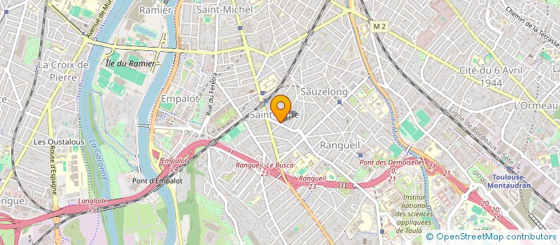 localisation de l'entreprise IMMO 360 à TOULOUSE