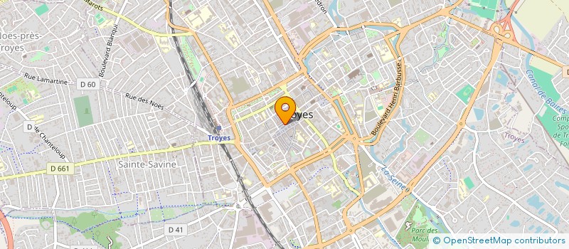 localisation de l'entreprise IMMO 3B3 à TROYES