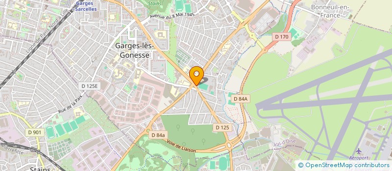 localisation de l'entreprise IMMO 3H à GARGES-LES-GONESSE