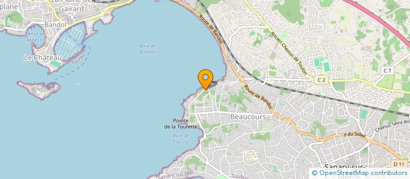 localisation de l'entreprise IMMO 3M à SANARY-SUR-MER
