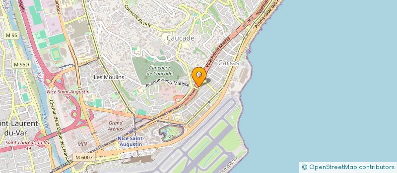 localisation de l'entreprise IMMO 3S W à NICE