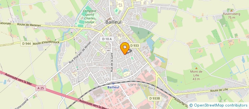 localisation de l'entreprise IMMO 4 YOU à BAILLEUL