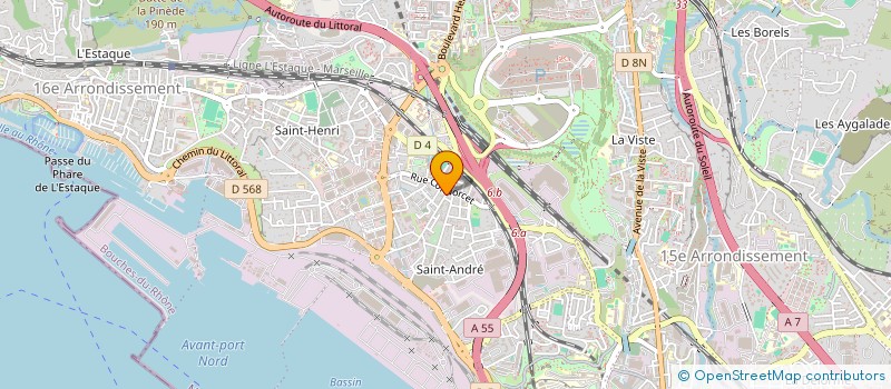 localisation de l'entreprise IMMO à MARSEILLE