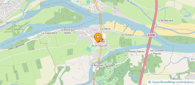 localisation de l'entreprise IMMO 49  LES PONTS-DE-CE