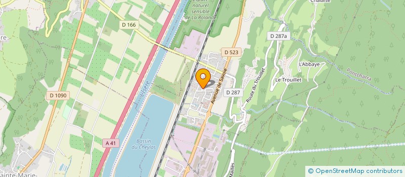 localisation de l'entreprise IMMO.4M  LE CHEYLAS