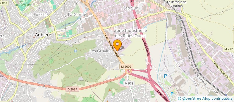 localisation de l'entreprise IMMO 5 M  AUBIERE