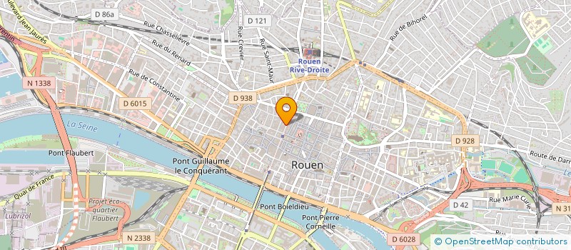 localisation de l'entreprise +IMMO à ROUEN