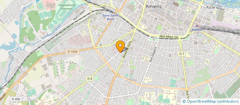 localisation de l'entreprise IMMO+ à AMIENS