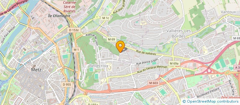 localisation de l'entreprise IMMO 571 à SAINT-JULIEN-LES-METZ