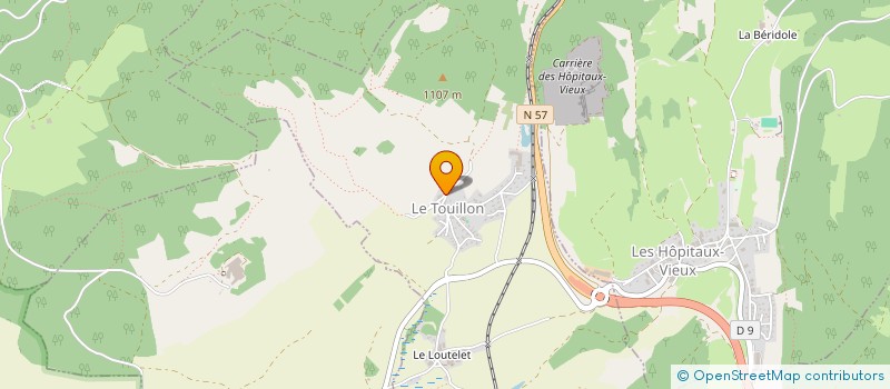 localisation de l'entreprise IMMO 5M  TOUILLON-ET-LOUTELET