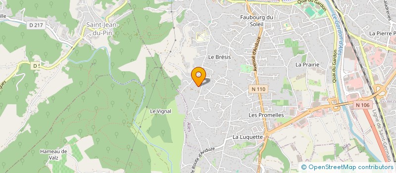 localisation de l'entreprise IMMO 6  ALES