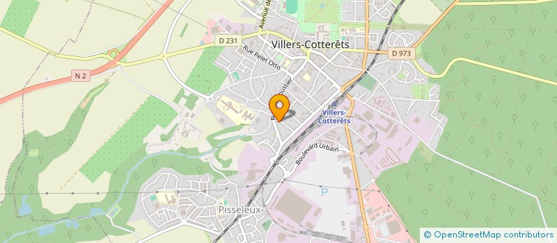 localisation de l'entreprise IMMO 67 à VILLERS-COTTERETS