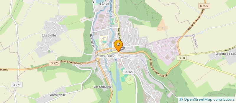 localisation de l'entreprise IMMO 76  CANY-BARVILLE