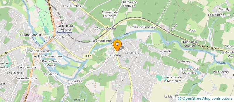 localisation de l'entreprise IMMO 83 à VEIGNE