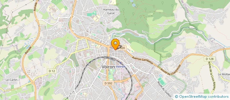 localisation de l'entreprise IMMO-9 à VOIRON