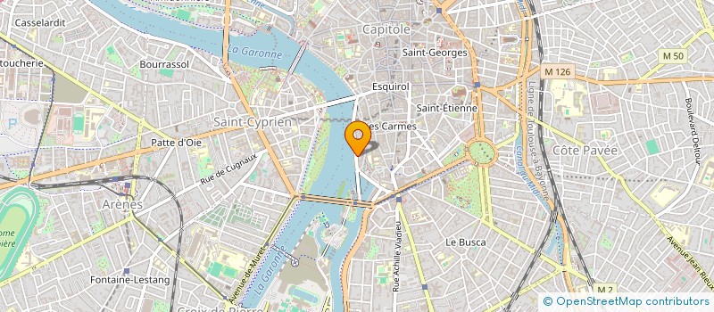localisation de l'entreprise IMMO 9 à TOULOUSE