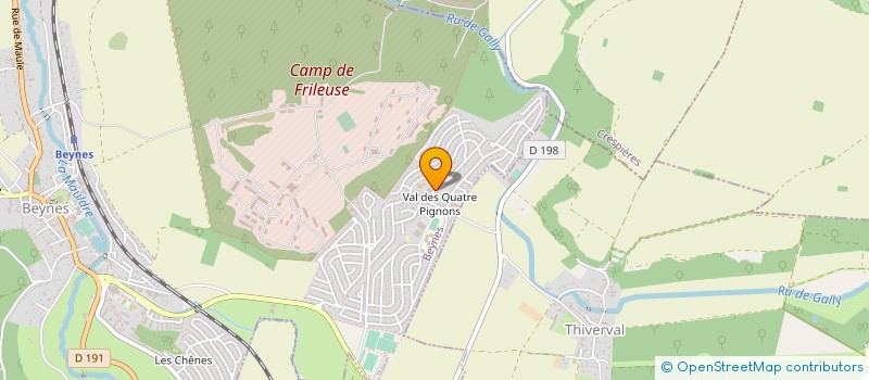 localisation de l'entreprise IMMO 9 SARL  BEYNES