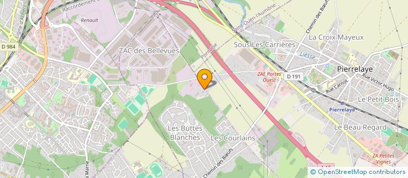 localisation de l'entreprise IMMO 95  HERBLAY-SUR-SEINE