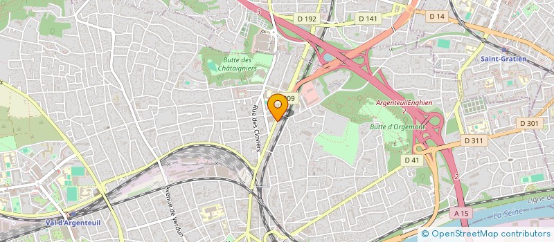 localisation de l'entreprise IMMO 95  ARGENTEUIL