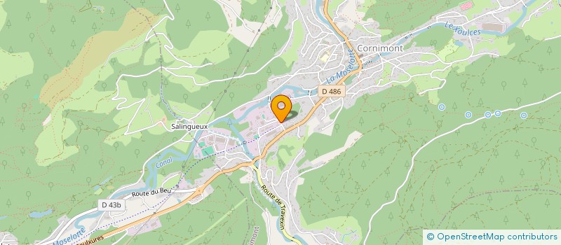 localisation de l'entreprise IMMO-AB  CORNIMONT