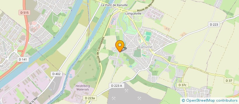 localisation de l'entreprise IMMO ABELIAS à RANVILLE