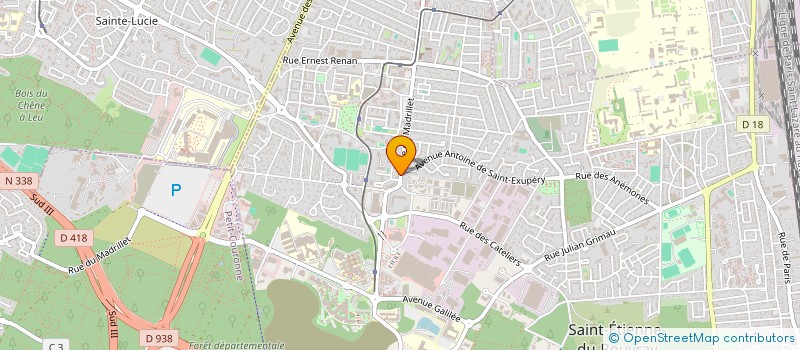 localisation de l'entreprise IMMO AC  SAINT-ETIENNE-DU-ROUVRAY