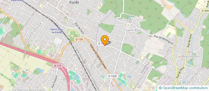 localisation de l'entreprise IMMO'ACBG  VILLAINES-SOUS-BOIS