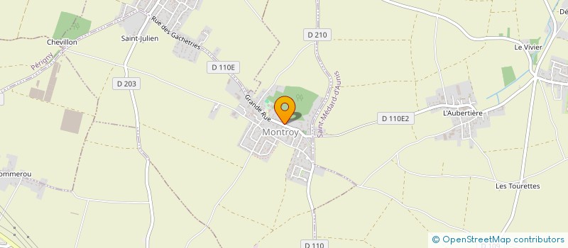 localisation de l'entreprise IMMO ADYLEN  MONTROY