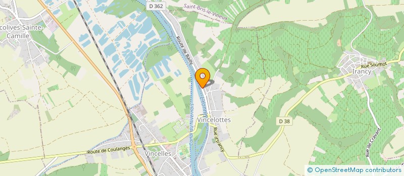 localisation de l'entreprise IMMO AE  VINCELOTTES