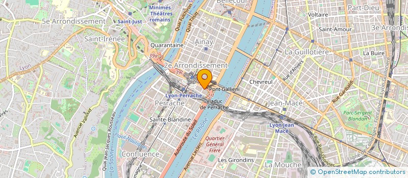 localisation de l'entreprise IMMO AERO  LYON