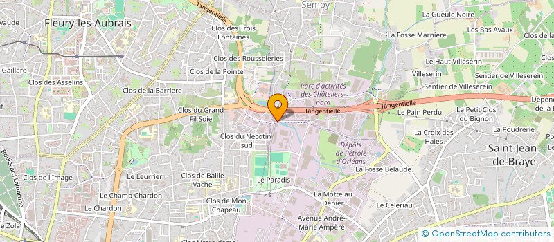 localisation de l'entreprise IMMO ALLIANCE à JANVILLE-EN-BEAUCE