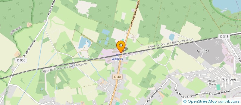 localisation de l'entreprise IMMO ALLIANCE  WALLERS