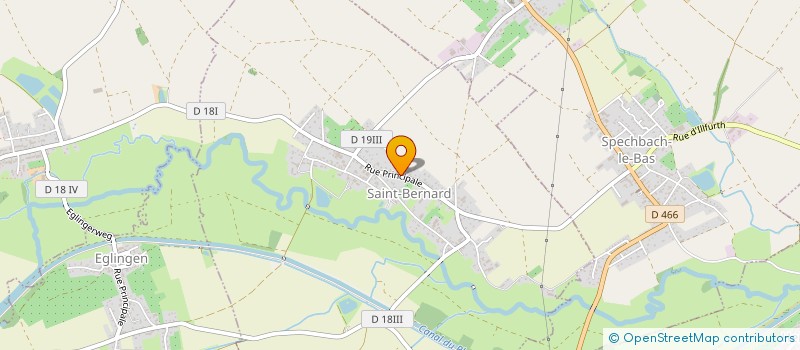 localisation de l'entreprise IMMO AM RHEINHATTAN  SAINT-BERNARD