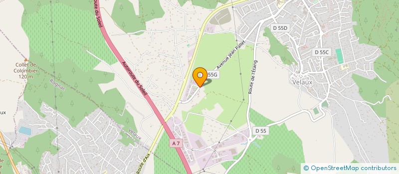 localisation de l'entreprise IMMO AMIS à VELAUX