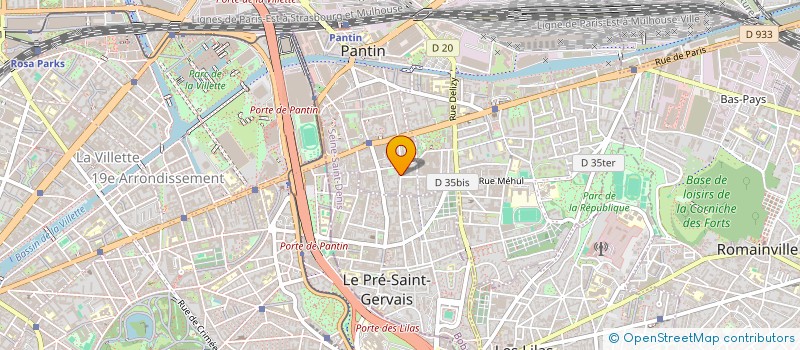 localisation de l'entreprise IMMO AND CO  PANTIN