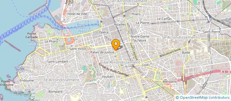 localisation de l'entreprise IMMO ANDCO à MARSEILLE