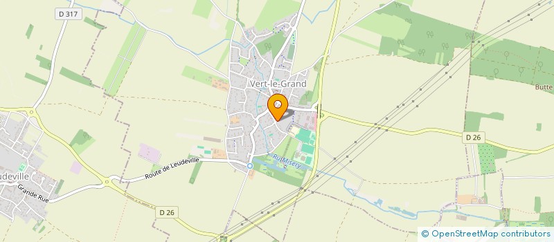 localisation de l'entreprise IMMO ANK  VERT-LE-GRAND