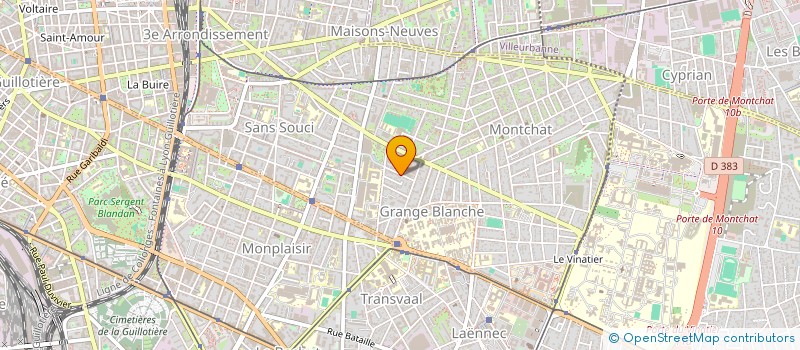 localisation de l'entreprise IMMO AP KLEIN  LYON