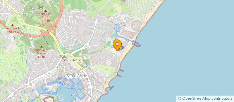 localisation de l'entreprise IMMO ARON 03  AGDE