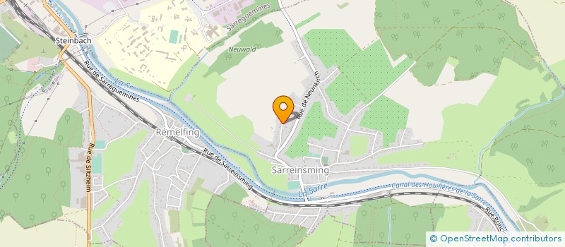 localisation de l'entreprise IMMO AS  SARREINSMING