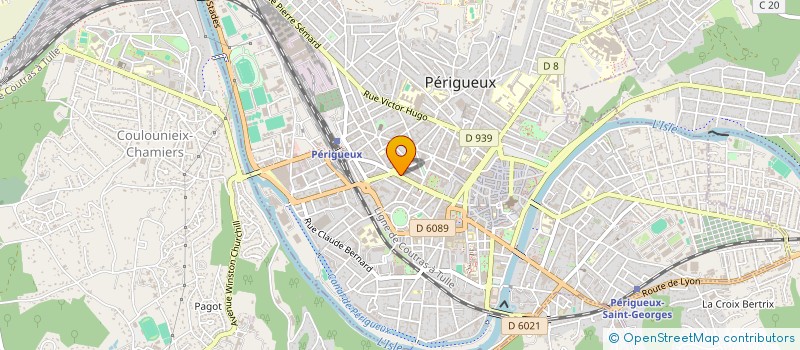 localisation de l'entreprise IMMO AUDIT EXPERTISE à PERIGUEUX