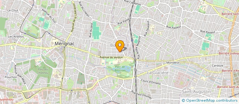 localisation de l'entreprise IMMO AUGUSTE SOLUTIONS  MERIGNAC